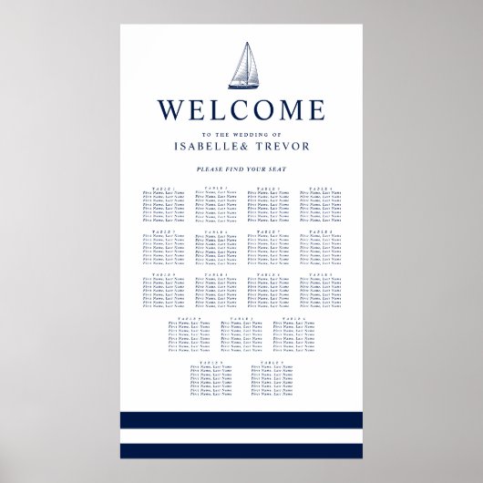 Love Sets | 17 Tableau des sièges (Devant)