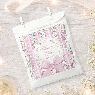 Love Shack Fancy One Floral Coquette Boog Verjaard Bedankzakje