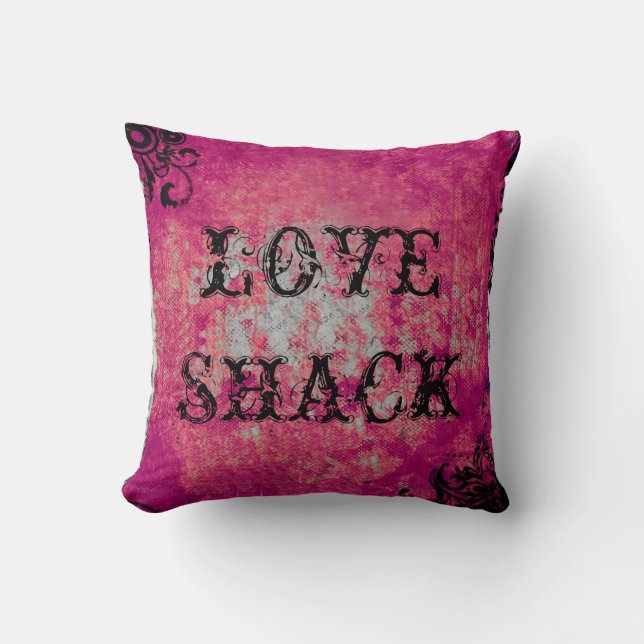 LOVE SHACK ROSE & BLACK COUSSIN (Recto)
