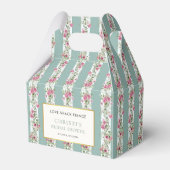 Love Shack Verloofde Bloementuin Bruiloft Feest Bedankdoosjes (Voorkant Zijde)