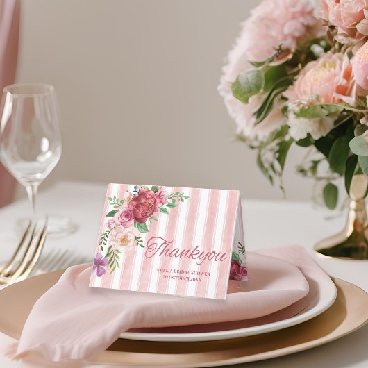 Love shack-verloofde roze strik bruiloftfeest  bedankkaart