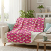 LOVE Sherpa Blanket Sherpa Deken