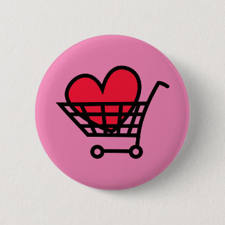 Love Shopping Ronde Button 5,7 Cm