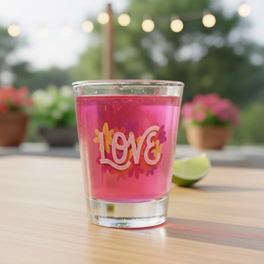LOVE Shot Glass Glas