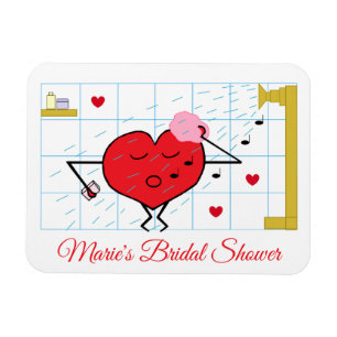 Love Shower Bruid Magneet