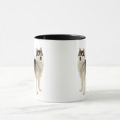 Love Siberian Huskies Dogs so Much Fun Quote Mok (Midden)