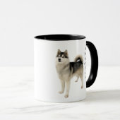 Love Siberian Huskies Dogs so Much Fun Quote Mok (Voorkant rechts)