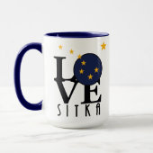 LOVE Sitka Alaska 15oz Mok (Links)