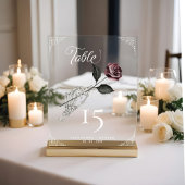 Love Skeleton Rose main Halloween Mariage gothique