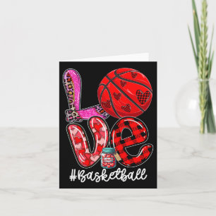 Love Sketll Uitrusting Speler Team Valentijnsdag Kaart