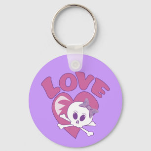 Love Skull Sleutelhanger