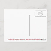 Love Skulls Day of the Dead Briefkaart (Achterkant)