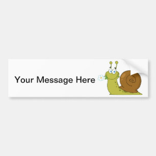 Love Snail Bumpersticker