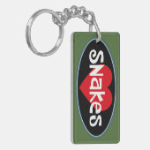Love SNAKES Sleutelhanger (Voorkant Links)
