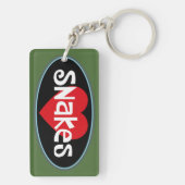 Love SNAKES Sleutelhanger (achterkant)