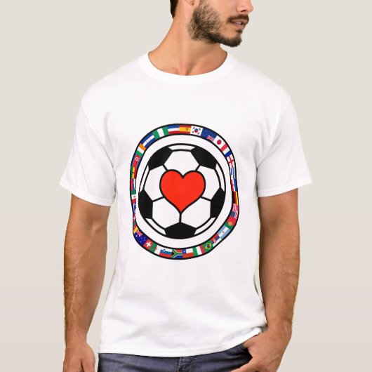 Love Soccer 2010 T-shirt (Voorkant)