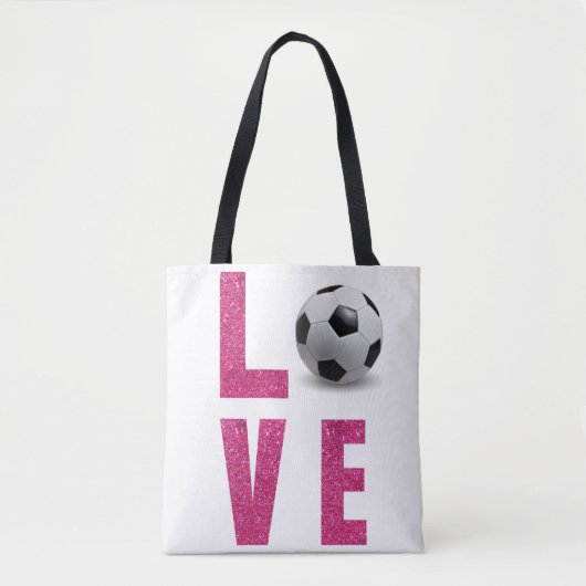 Love Soccer Draagtas (Voorkant)