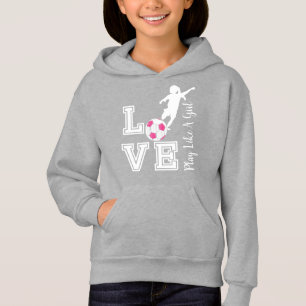 Love Soccer - Jouer Comme Une Fille - Rose