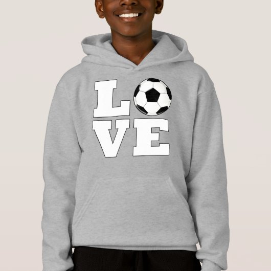 LOVE Soccer Player ou Team Boys Sports (Devant)
