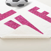 Love Soccer Sherpa Deken (3/4)