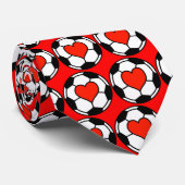 Love Soccer Stropdas (Opgerold)