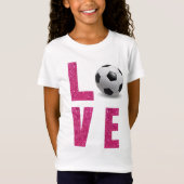 Love Soccer T-shirt (Voorkant)