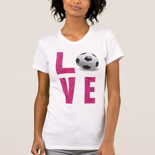 Love Soccer T-shirt (Voorkant)