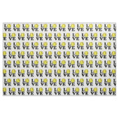 Love Softball Stof (Yard (91,4 cm))