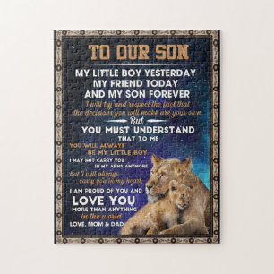 Love Son Op onze zoon heb ik van jou geproefd en Legpuzzel