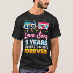 Love Song 13 Years 113th Wedding Jubileum Casset T-shirt