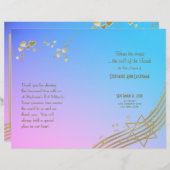 Love Song Bat Mitzvah Program Hoesje (Voorkant / Achterkant)