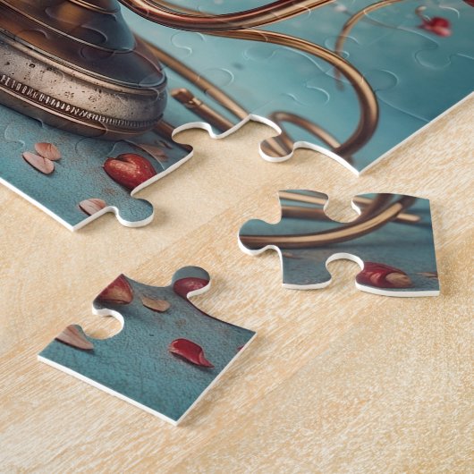 Love & Song - Puzzle Microphone à l'ancienne (Côté)