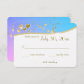 Love Songs Bat Mitswa Response Kaart (Voorkant / Achterkant)