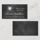 Love Sparkles — Sparkler Label (Voorkant / Achterkant)