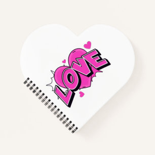 LOVE Spiraal Notebook Notitieboek