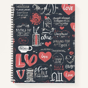 Love Spiral Notitieboek