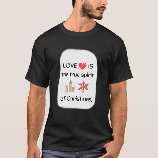 Love & Spirit: een kerstfeest met T-shirts (Voorkant)