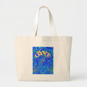 Love Splush.png Grote Tote Bag