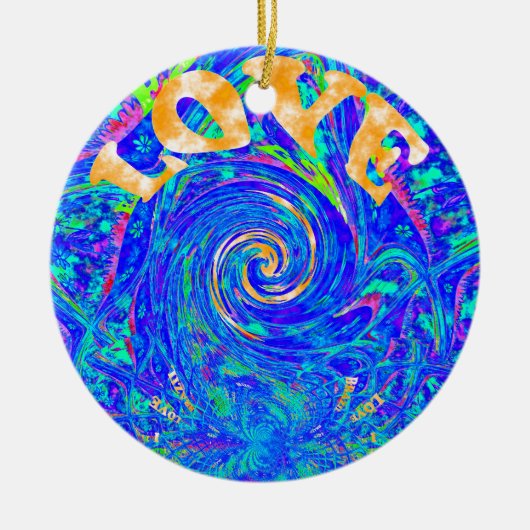 Love Splush.png Keramisch Ornament (Voorkant)