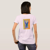 Love Spring Stack Glitter Inspirerend Word Shirt (Achterkant volledig)