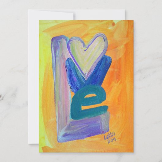 Love Spring Stack Invitations ou invitations (Devant)