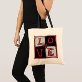Love square bag tote bag (Voorkant (product))