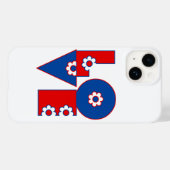 LOVE Square Case-Mate iPhone Case (Achterkant (horizontaal))
