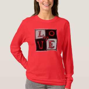 Love square dames shirt