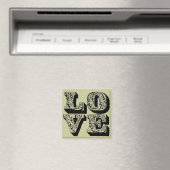 Love Square Magneet (Insitu (Vaatwasser))