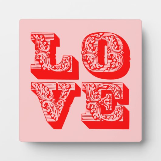 LOVE Squared Fotoplaat (Voorkant)
