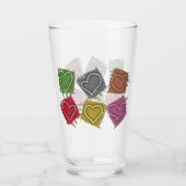 Love Squared Glas (Achterkant)