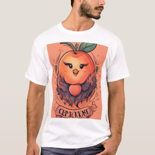 Love Squeeze: Tattoo-stijl Apple Art T-shirt