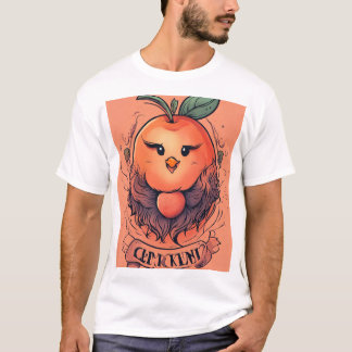 Love Squeeze: Tattoo-stijl Apple Art T-shirt
