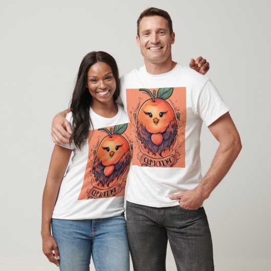 Love Squeeze: Tattoo-stijl Apple Art T-shirt (Unisex)